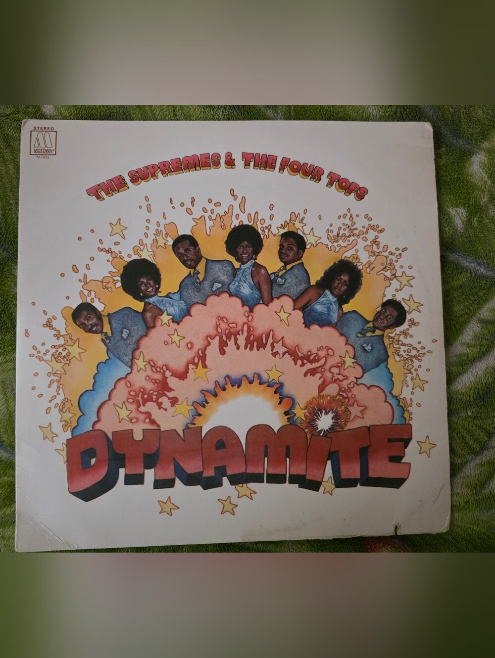 The Supremes and the Four Tops: Dynamite - Vintage Vinyl Record - Motown 1971